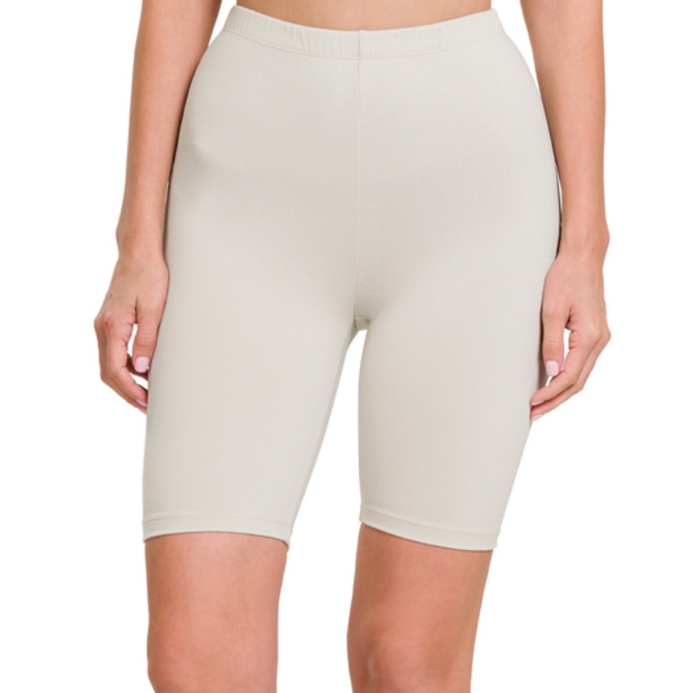 Zenana high waist Biker shorts
